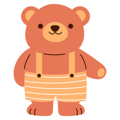 cute brown teddy bear boy