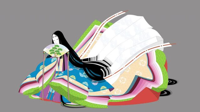 十二単のお姫様」の写真素材 | 163件の無料イラスト画像 | Adobe Stock