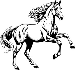 Obraz na płótnie Canvas Horse SVG Bundle, Horse Silhouette SVG, Bucking Horse SVG, Rocking Horse svg, Rearing Horse svg, Horse Bit svg, Western Horse svg