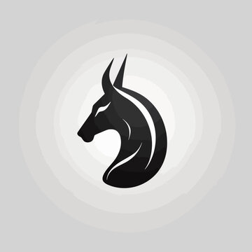 Kangaroo Logo Design Template. Creative Animal Logotype concept icon