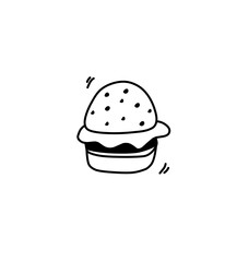 Fast Food Icon Set 