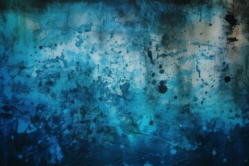 Obraz premium abstract dark blue grunge texture background hd