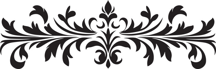 Shadowy Lacework Border Icon Blackened Filigree Ornate Insignia