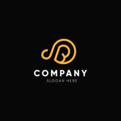 Luxury B letter Logo, Infinity, abstract and monogram logo design template