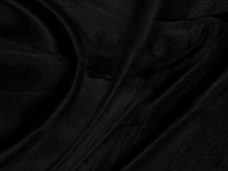 decorative soft fabric black smooth curve beauty abstract. textile  fashion matrix shape background