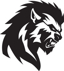 Stygian Wolfen Symbol Obsidian Clawed Emblem