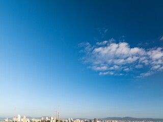 Foto a&eacute;rea da regi&atilde;o de perdizes em S&atilde;o Paulo