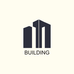 Buildings real estate logo for business with unique concept