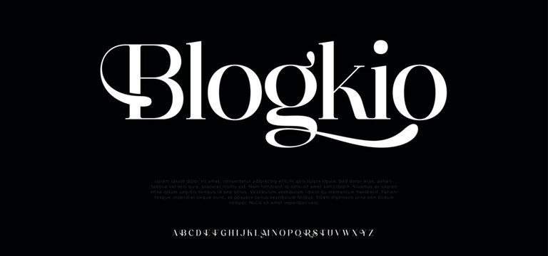 Modern minimal abstract alphabet fonts. Typography technology, electronic, movie, digital, music, future, logo creative font. vector illustration