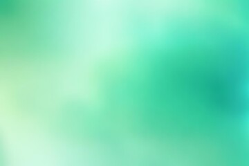 Fototapeta premium Abstract gradient smooth blur Aquamarine Green background image