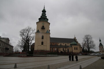 Cathedral Basilica of the Assumption of the Blessed Virgin Mary in Kielce. 
