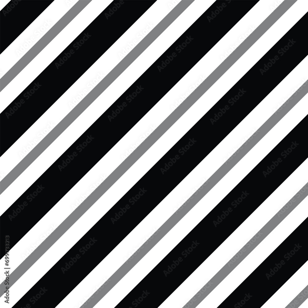 Poster abstract geometric diagonal black grey line pattern.