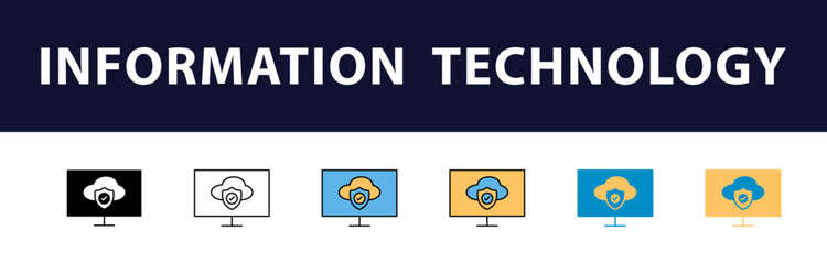 Dynamic IT Collection: Editable Stroke Icons for Network Systems, Communication, Online Computing, Web Content, Design, Software, Data Centers, Mobile Devices, and Apps – Sleek color fill Symbols, app