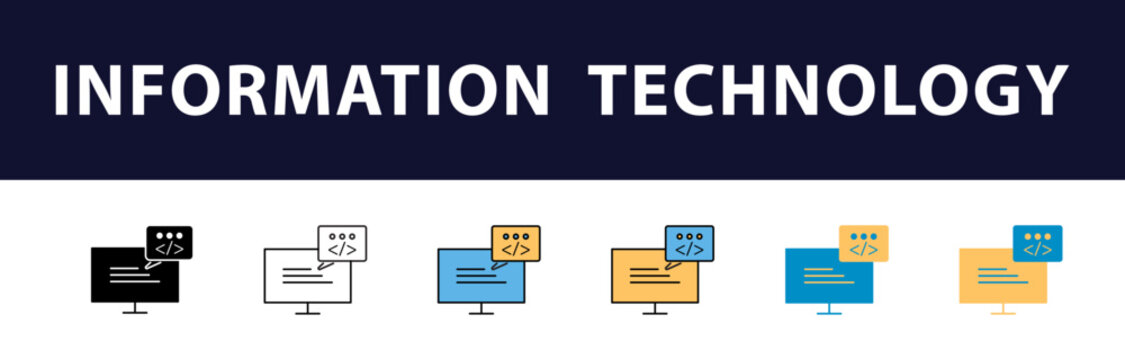 Dynamic IT Collection: Editable Stroke Icons for Network Systems, Communication, Online Computing, Web Content, Design, Software, Data Centers, Mobile Devices, and Apps – Sleek color fill Symbols, app