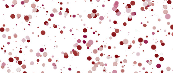 confetti png. red confetti falls from the sky.