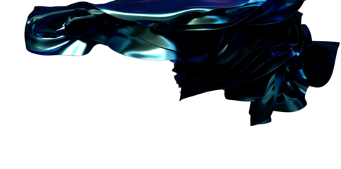 abstract blue wave background, night simple and elegant 3d render wallpaper