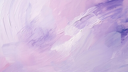 Abstract painting background in pastel positive lilac color as wallpaper, art print, shapes etc....