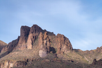 Rainy Weather in the Central Arizona Desert, America, USA.