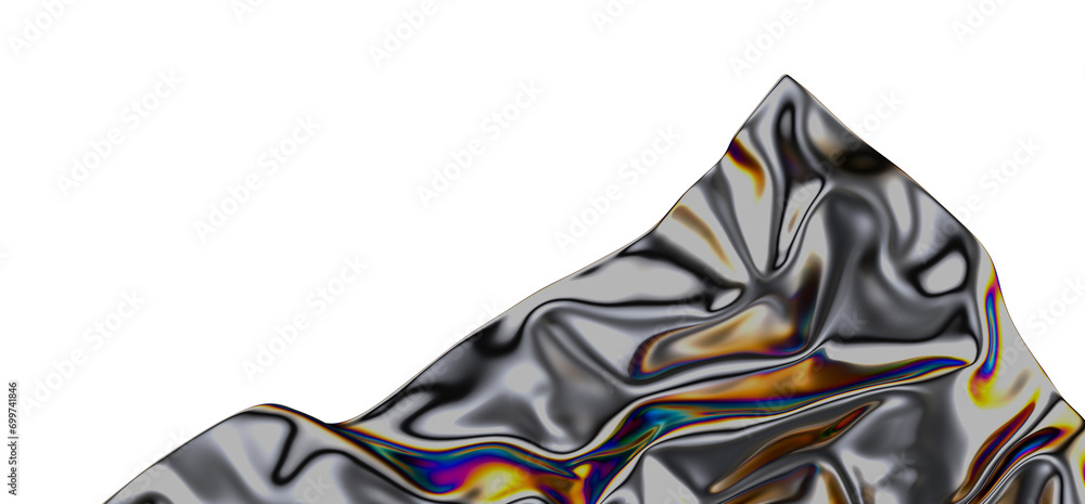 Fototapete chromatic extravaganza: a dazzling 3d display of colors