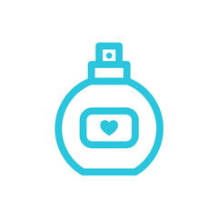 Fragrance icon. From blue icon set.