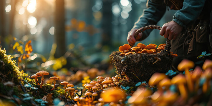 Mushroom Cultivator: A portrait of someone cultivating exotic or medicinal mushrooms, highlighting their expertise in mycology and sustainable farming practices