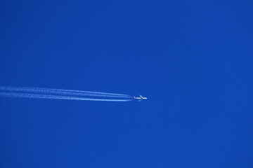 airplane in the sky