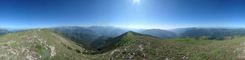 Naklejka premium panorama