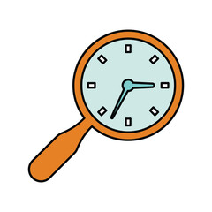 Search time, time, view icon , Perfect use for print media, web, stock images, commercial use or any kind of design project.