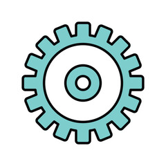 Settings, gear, optimization icon , Perfect use for print media, web, stock images, commercial use or any kind of design project.