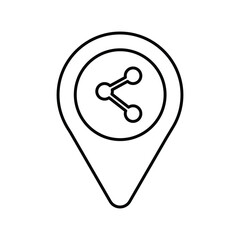 Share location, share, location icon , Perfect use for print media, web, stock images, commercial use or any kind of design project.