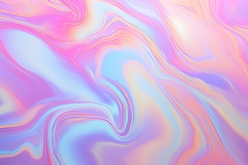 Obraz premium Iridescent Abstract Liquid Marbeled Background Texture.