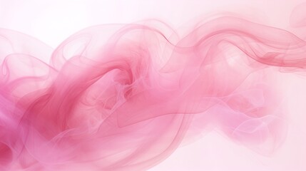Pink Smoke In The Air Abstract Background.  (Generative AI).