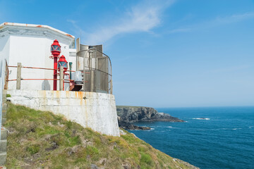 Fototapeta na wymiar Mizen Head Lighthouse Lantern