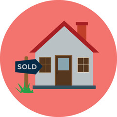 house for sale. real estate icons png. home symbol png. house icon vector png. landed property, landholdings, plot, apartment, land and buildings icon and logo design.
