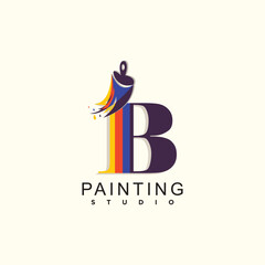 Painting logo ideas inspiration for busines
