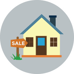 house for sale. real estate icons png. home symbol png. house icon vector png. landed property, landholdings, plot, apartment, land and buildings icon and logo design.