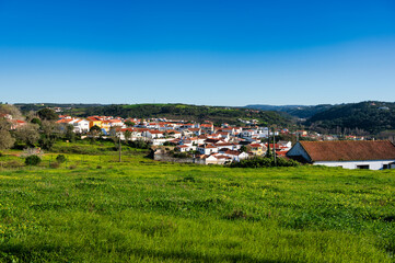 Fototapeta na wymiar village in the country in Portugal