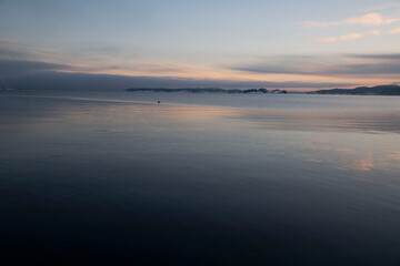 sunrise over the sea