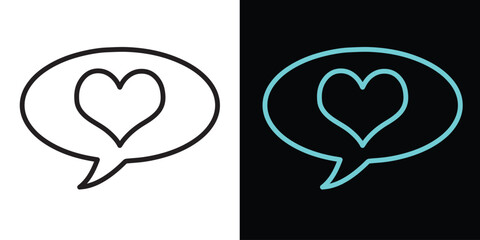 Profit in the middle of the message icon
