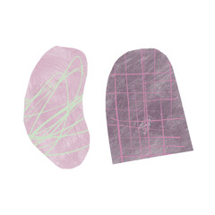 Light purple watercolor design element. Cropped watercolor paper texture. Abstract watercolor violet background. Colorful watercolour painting.