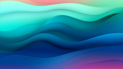 Digital technology geometric abstract graphics poster web page PPT background