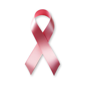 recommend clip art: Realistic Pink ribbon breast cancer awareness symbol on Transparent Png Background