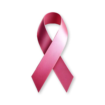 recommend clip art: Realistic Pink ribbon breast cancer awareness symbol on Transparent Png Background