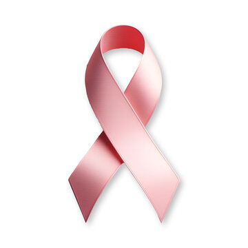recommend clip art: Realistic Pink ribbon breast cancer awareness symbol on Transparent Png Background