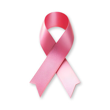 recommend clip art: Realistic Pink ribbon breast cancer awareness symbol on Transparent Png Background