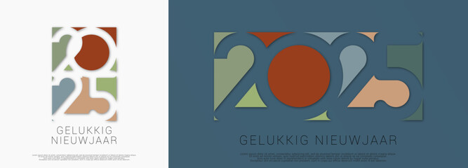 2025 - gelukkig nieuwjaar 2025