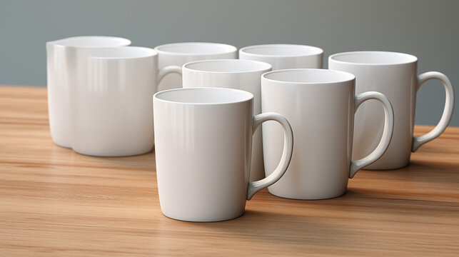 blank coffee mugs