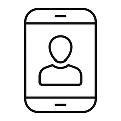 Mobile Massage Icon