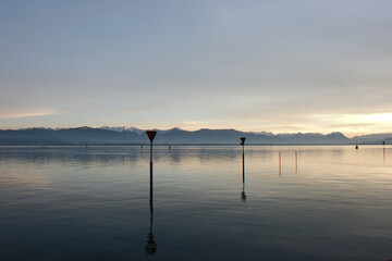Sea Signs at Lake Constance - Baken im Bodensee