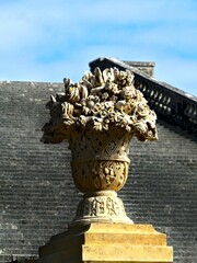 Obraz premium Versailles, September 2023 - Visit the magnificent Palace of Versailles. Home of kings built by the Sun King Louis XIV View of the garden